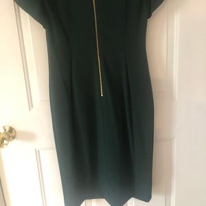 Hunter green Calvin Klein dress